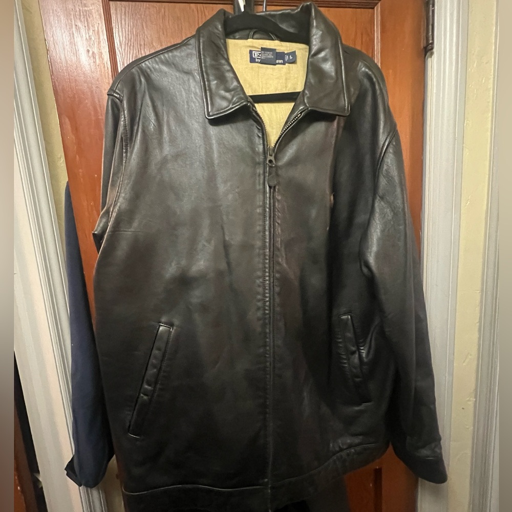 Men’s Leather Coat